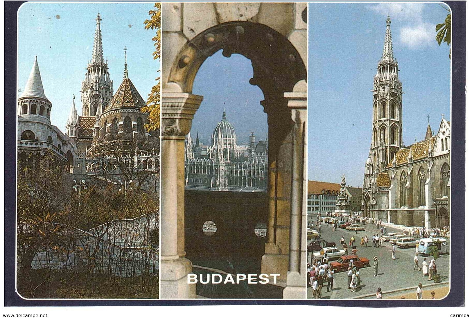 Cartolina Budapest X Italia - Ungheria