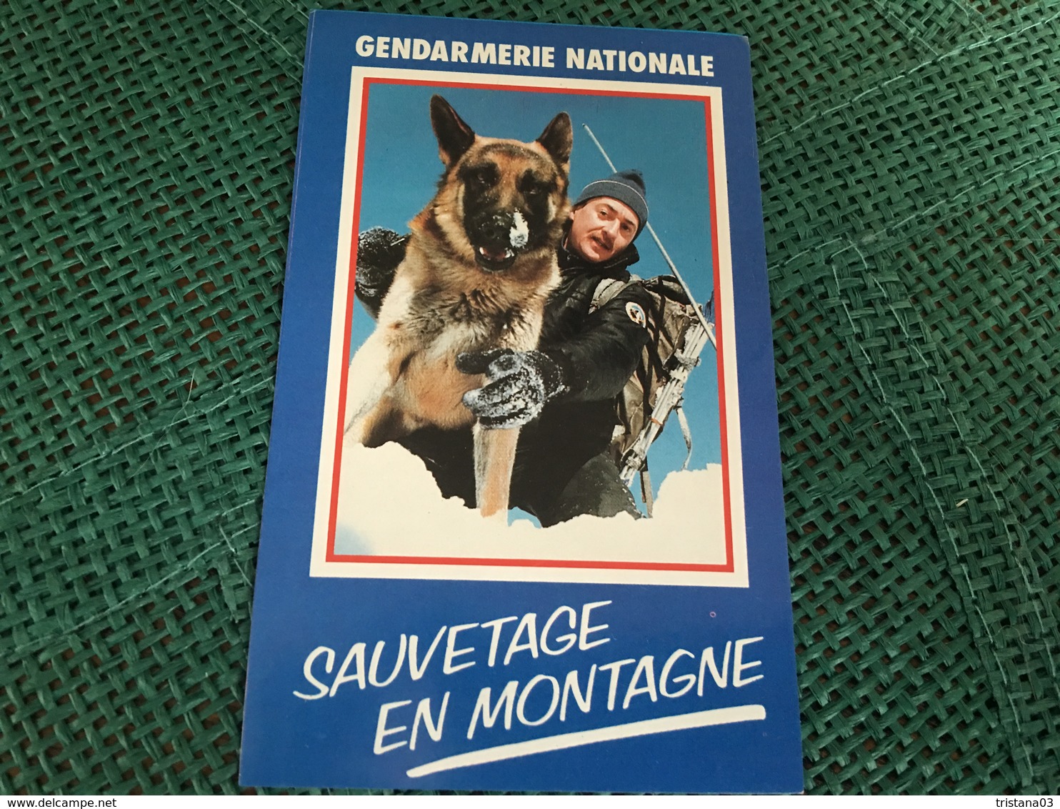 Autocollant Gendarmerie Nationale Sauvetage En Montagne - Autocollants