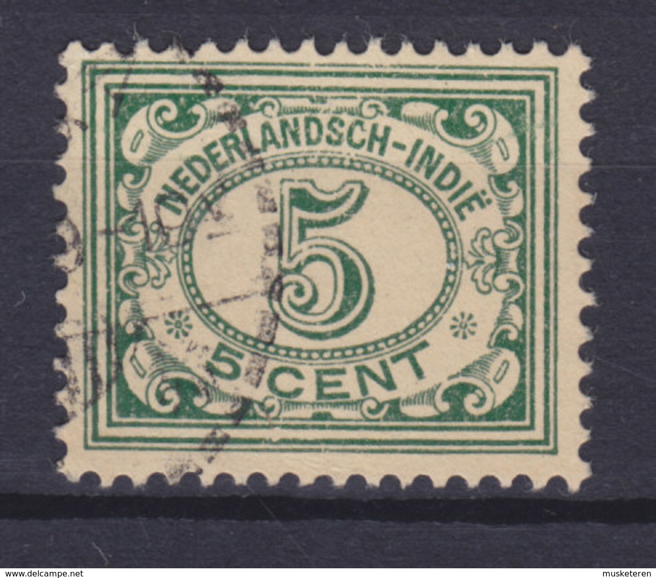 Netherlands Indies 1922 Mi. 140     5c. Ziffernzeichnung - Niederländisch-Indien