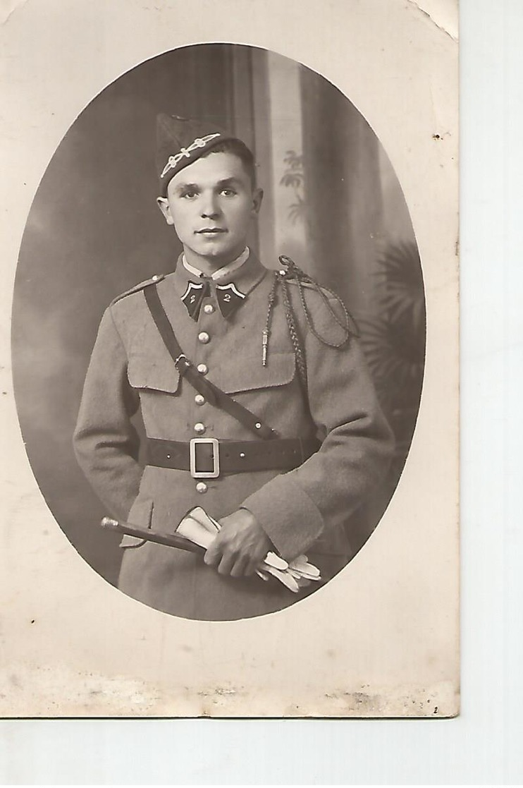 Carte Photo Militaire - Personnages