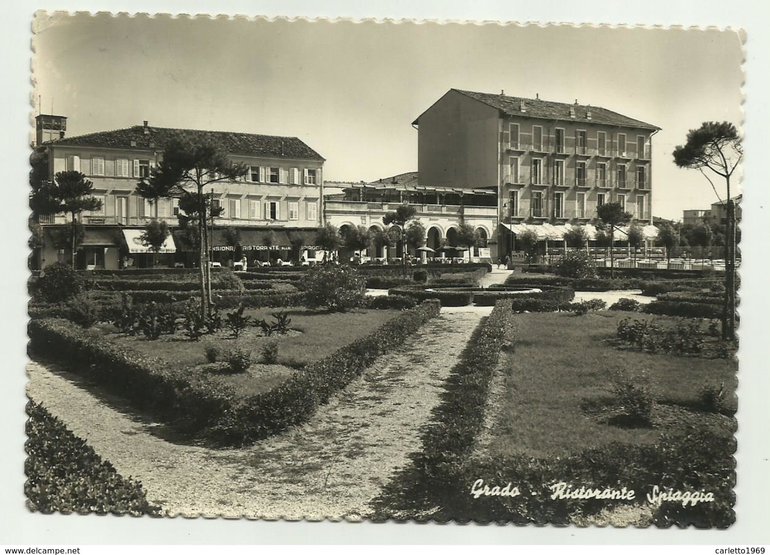 GRADO - RISTORANTE SPIAGGIA   VIAGGIATA FG - Gorizia