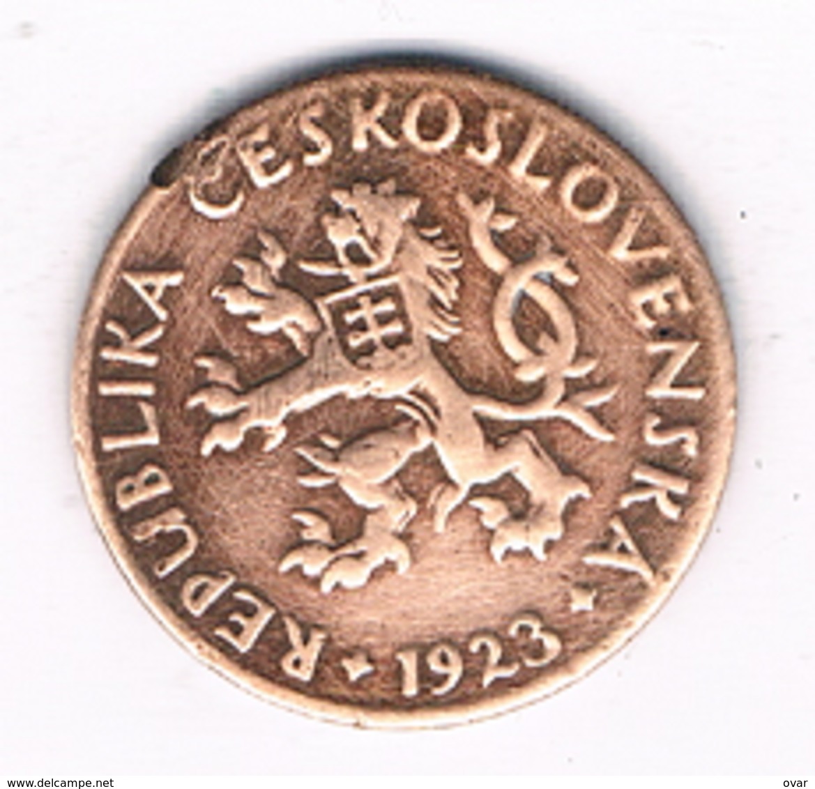 5 HALLER 1923 TSJECHOSLOWAKIJE /7906// - Tchécoslovaquie