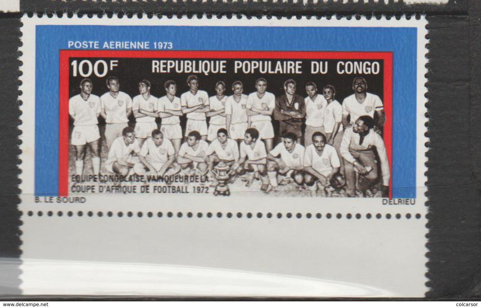 CONGO ;P.A. N°144 "COUPE D'AFRIQUE " - Gebraucht