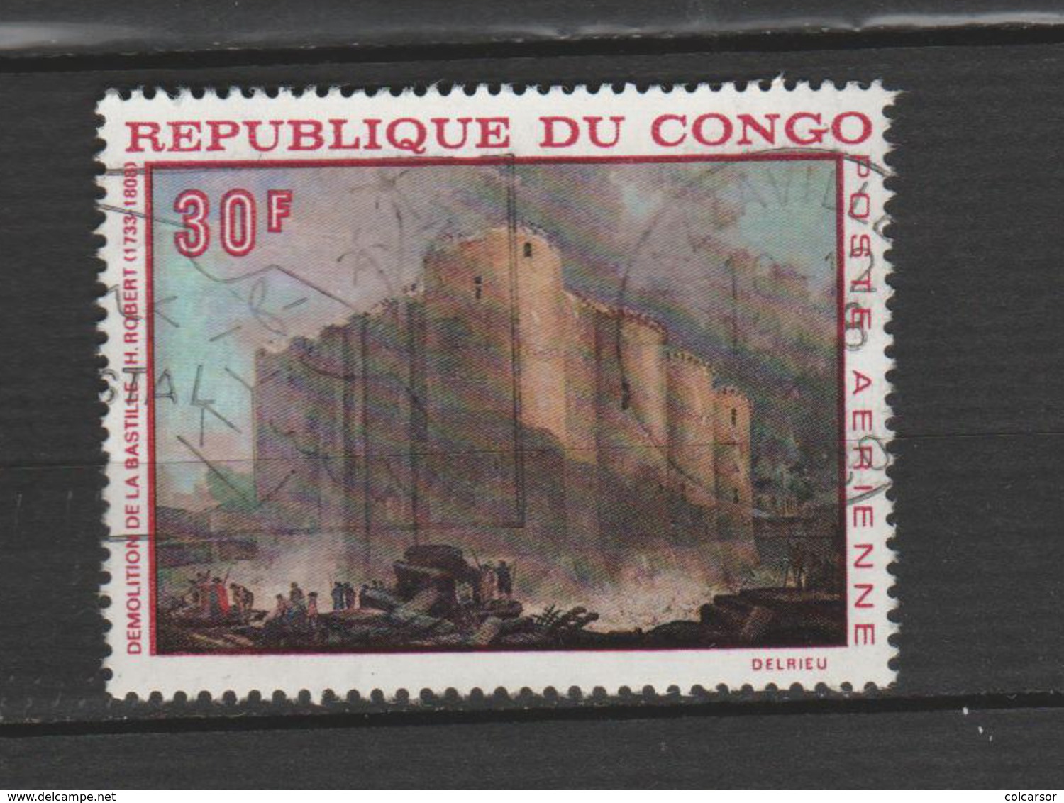 CONGO ;P.A. N°71+72 "DELACROIX" - Oblitérés