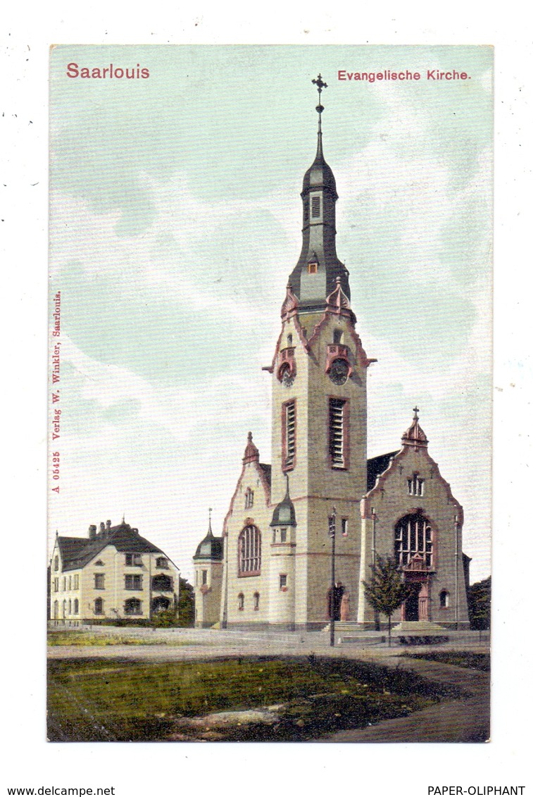 6630 SAARLOUIS, Evangelische Kirche, 1919 - Kreis Saarlouis