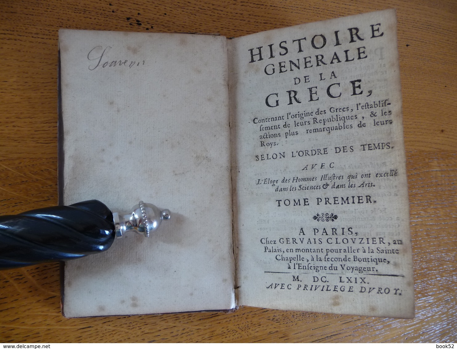 Histoire Générale De La GRECE (1669) - Jusque 1700