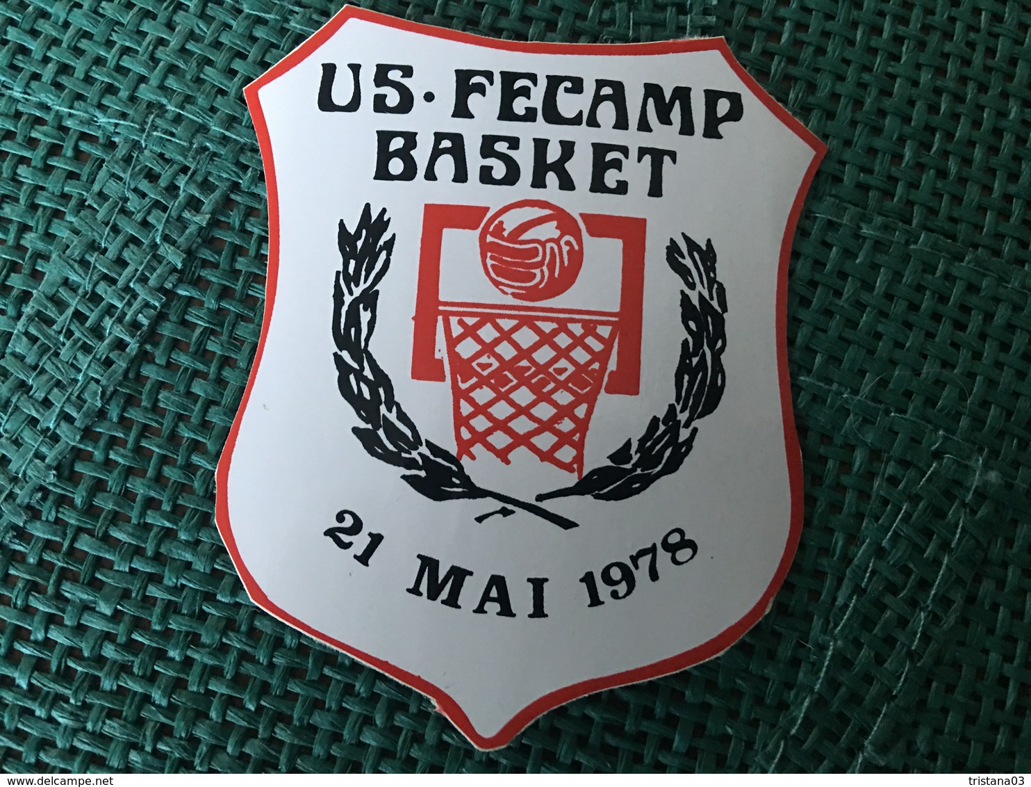 Autocollant US Fecamp Basket - Stickers