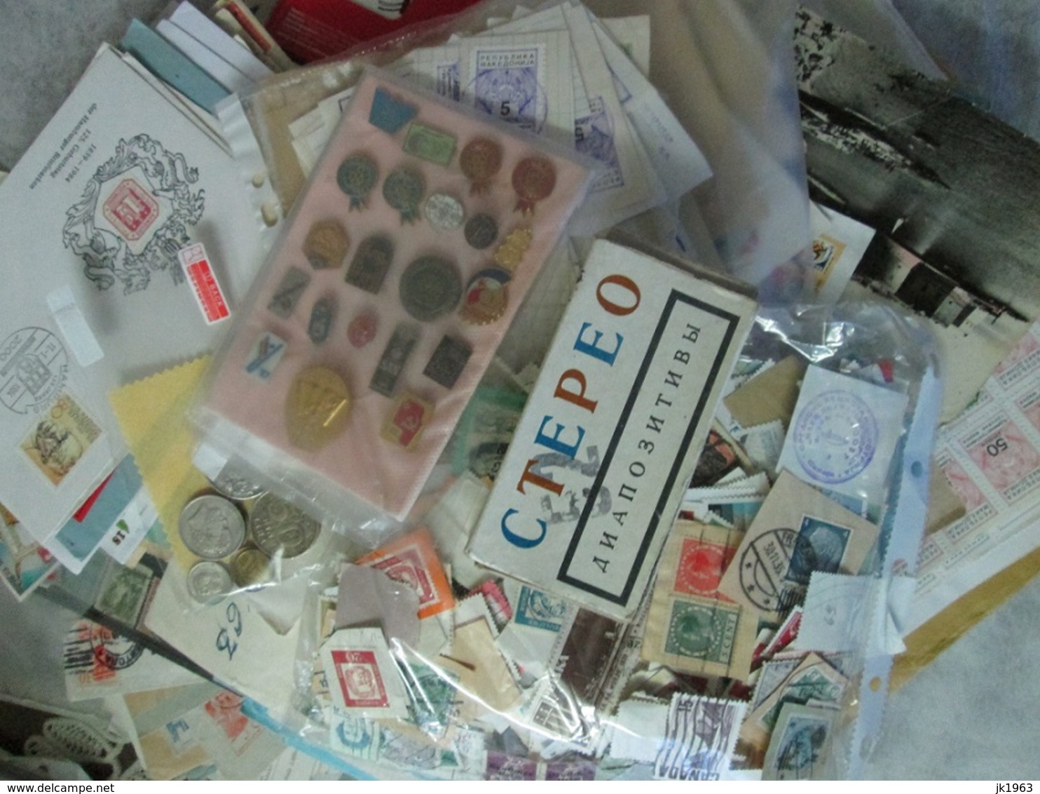 BIG LOT, 300+ COVERS, POSTCARDS, TELEGRAMS; 2000+ WORLDWIDE STAMPS, AND OTHER, SEE 44 PHOTOS - Vrac (min 1000 Timbres)
