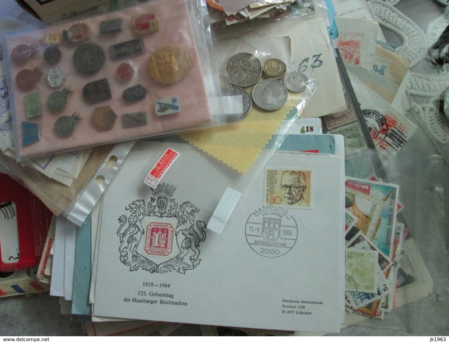 BIG LOT, 300+ COVERS, POSTCARDS, TELEGRAMS; 2000+ WORLDWIDE STAMPS, AND OTHER, SEE 44 PHOTOS - Kilowaar (min. 1000 Zegels)