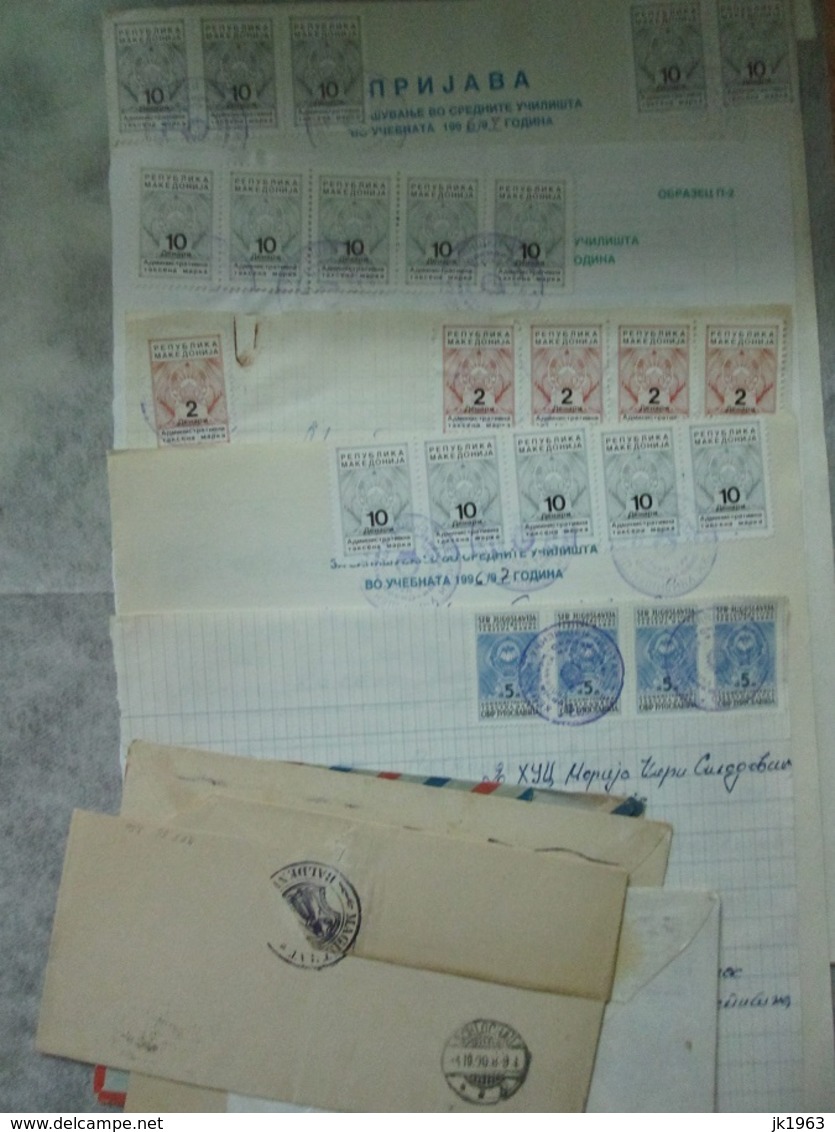 BIG LOT, 300+ COVERS, POSTCARDS, TELEGRAMS; 2000+ WORLDWIDE STAMPS, AND OTHER, SEE 44 PHOTOS