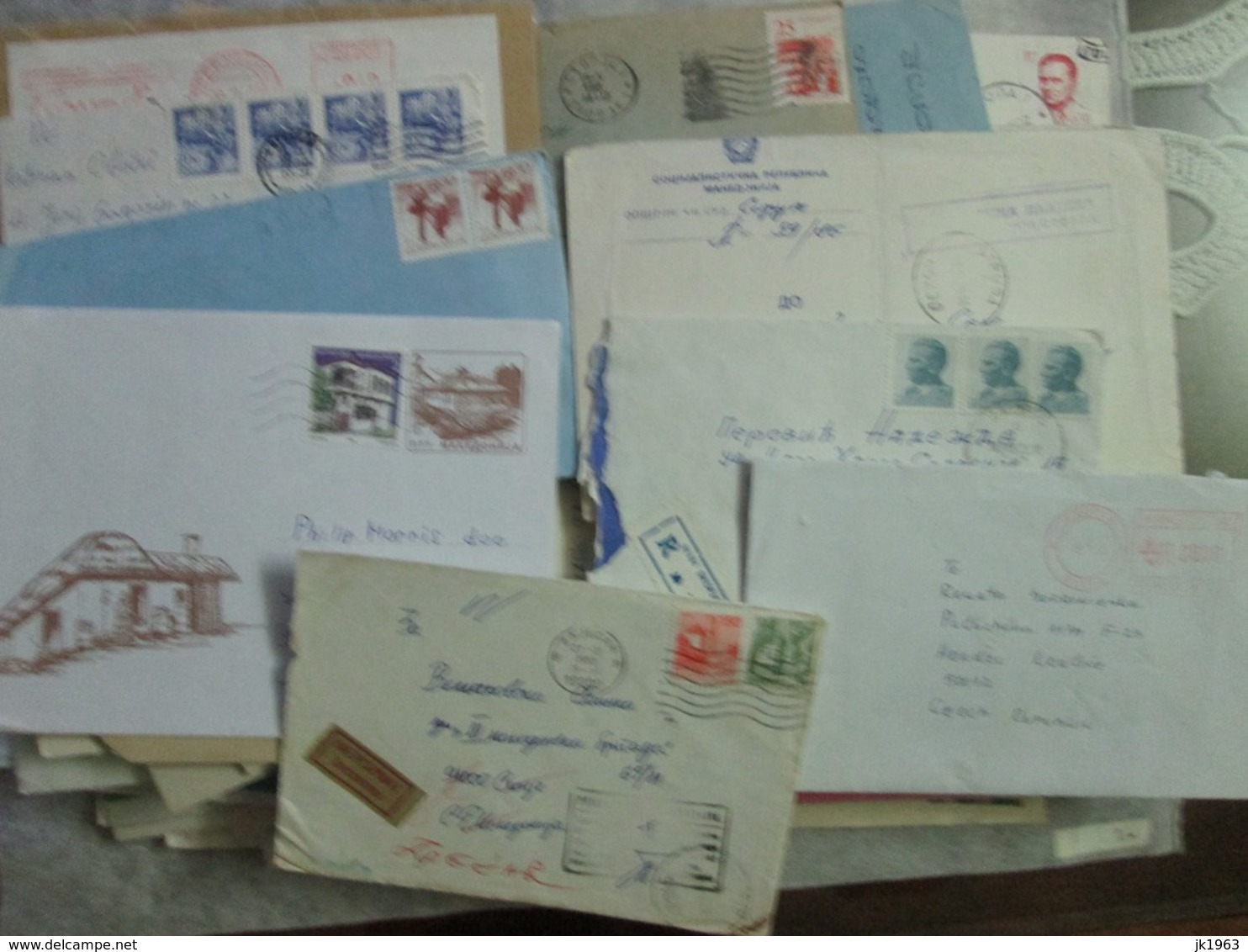 BIG LOT, 300+ COVERS, POSTCARDS, TELEGRAMS; 2000+ WORLDWIDE STAMPS, AND OTHER, SEE 44 PHOTOS