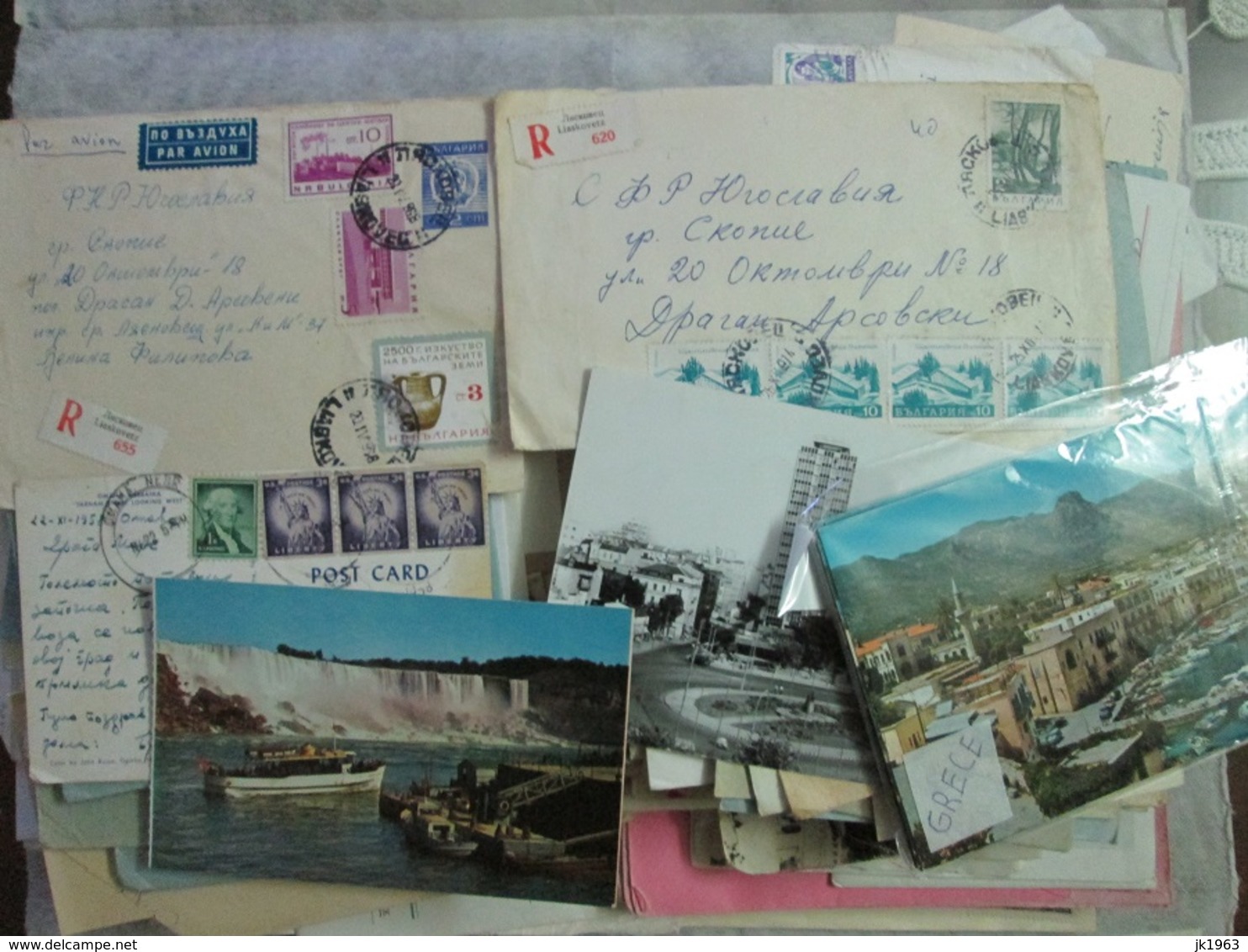 BIG LOT, 300+ COVERS, POSTCARDS, TELEGRAMS; 2000+ WORLDWIDE STAMPS, AND OTHER, SEE 44 PHOTOS