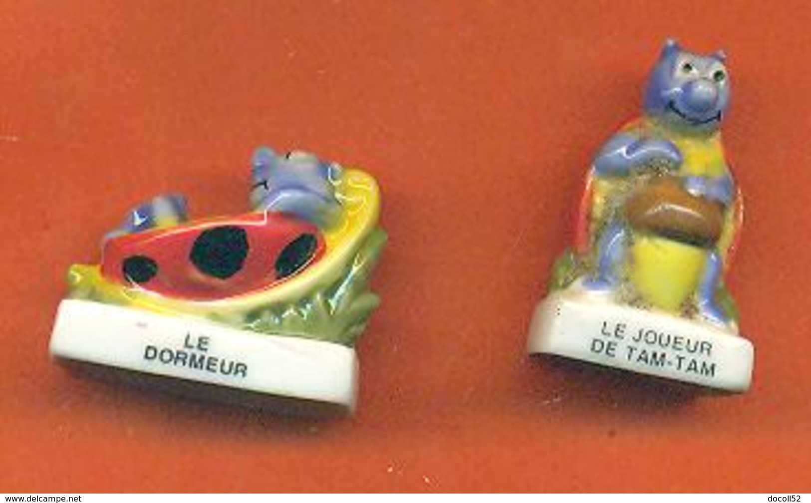 Lot De 2 Feves De La Serie Les Coccinelles 2 2005 - Animaux