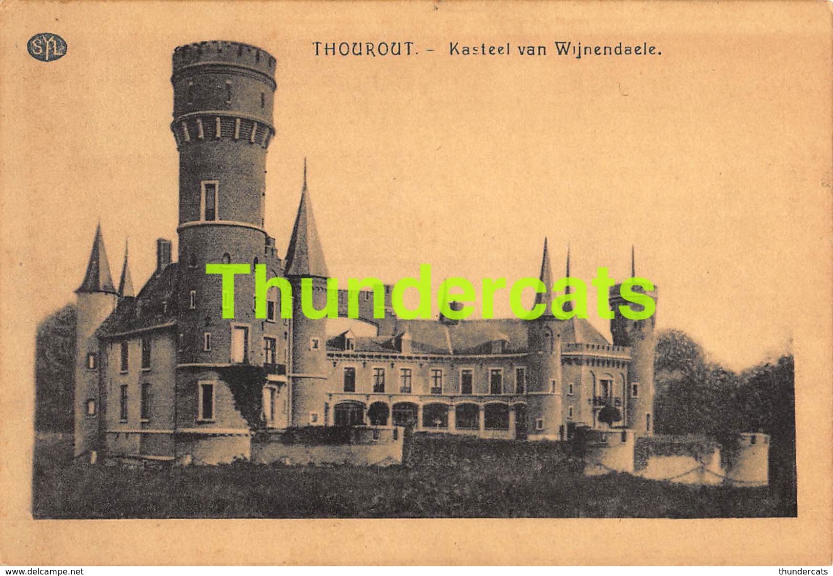 CPA TORHOUT THOUROUT KASTEEL VAN WIJNENDAELE - Torhout