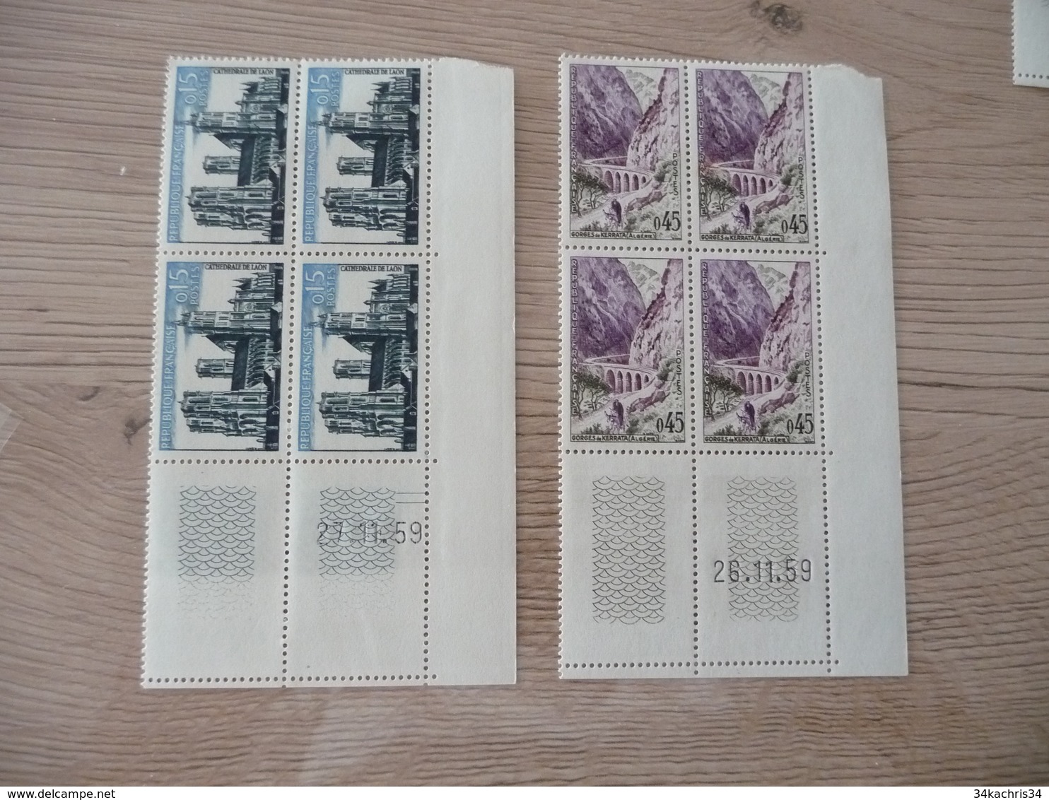 Coin Daté TP N° N° 1235 à 1241 Sans Charnière Un Petit Défaut Sur Un TP - 1960-1969