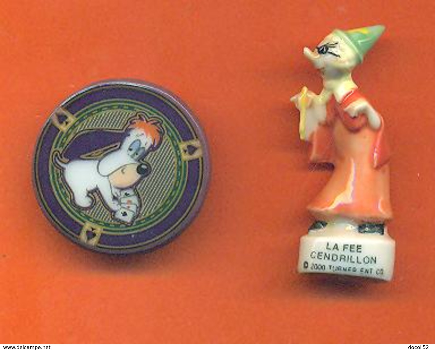 Lot De 2 Feves De La Serie Tex Avery 1998 - Cartoons