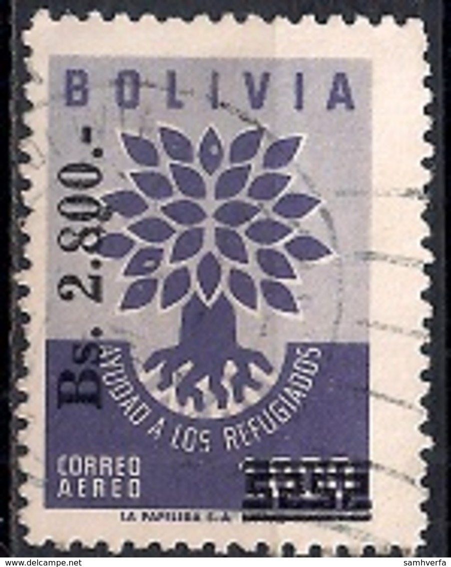 Bolivia 1962 -Airmail - Stamps Of 1960 Surcharged - Bolivia