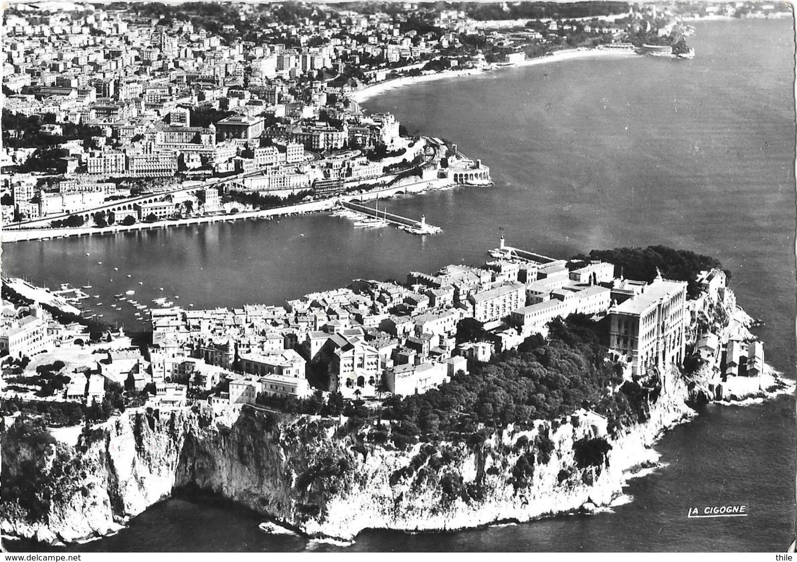 En Avion Sur La Principauté De Monaco-  Le Rocher, Le Port Et Monte-Carlo - Pilote-opérateur R. Henrard - Multi-vues, Vues Panoramiques