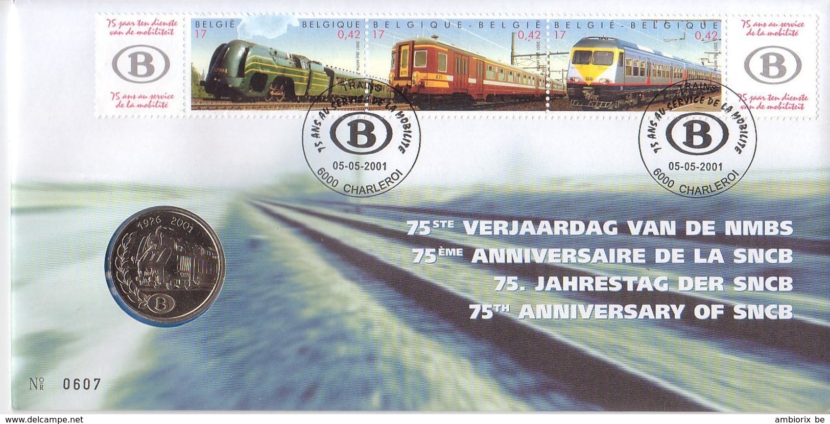 Numisletter 2993-95 SNCB NMBS - Numisletter