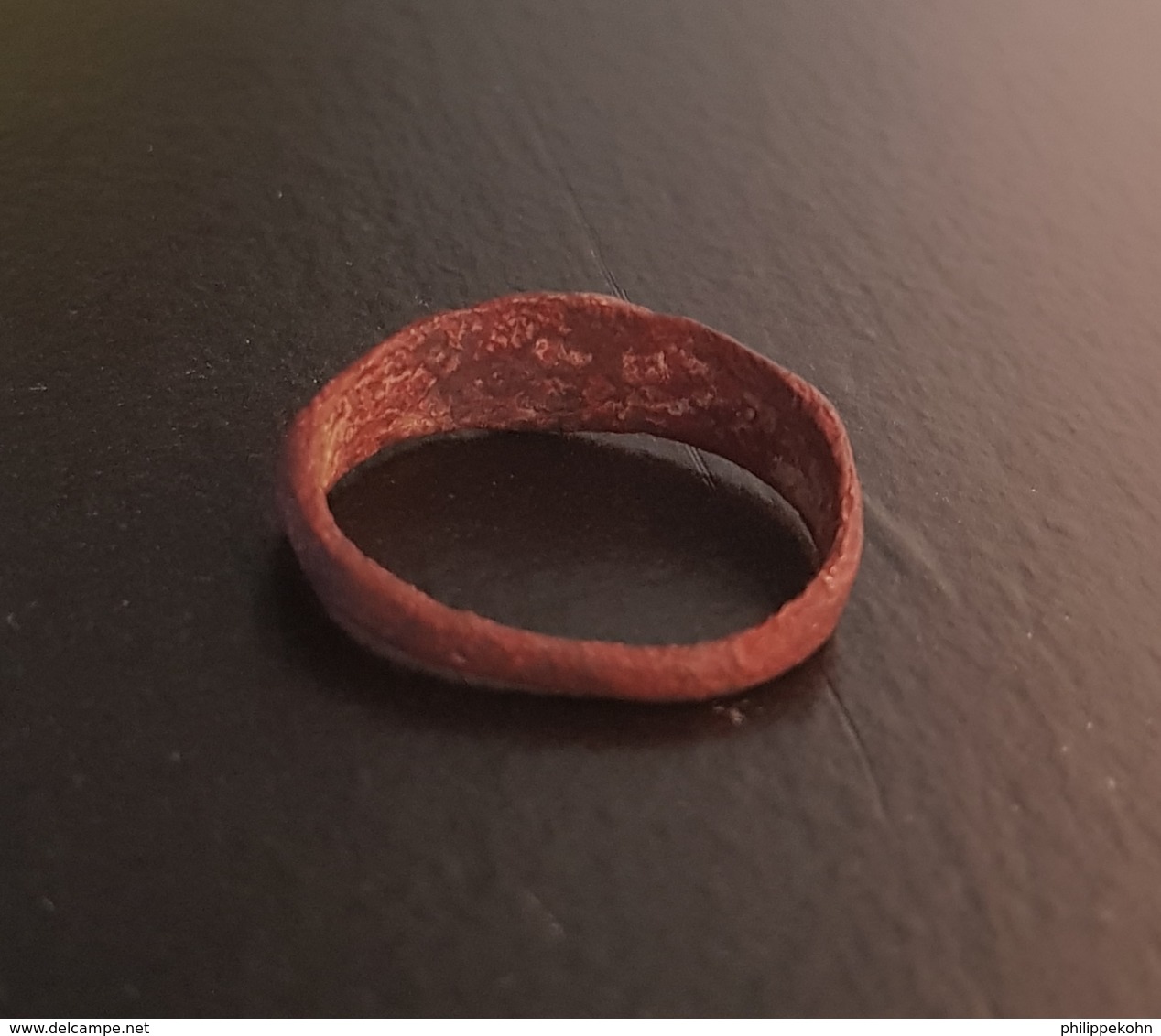 Bague En Bronze - époque Romaine - Archéologie