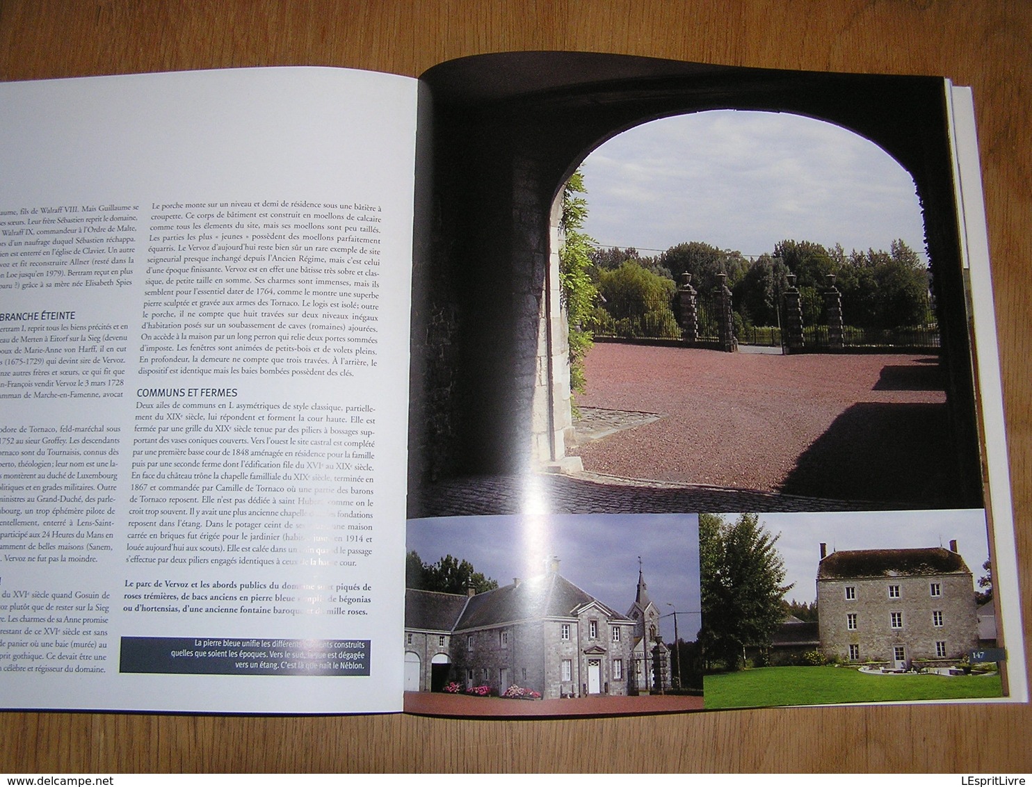 CHATEAUX ET MANOIRS DE CHARME EN BELGIQUE Farcy Régionalisme ouvignes Attre Vervoz Halloy Sorinnes Godinne Ittre Boussu