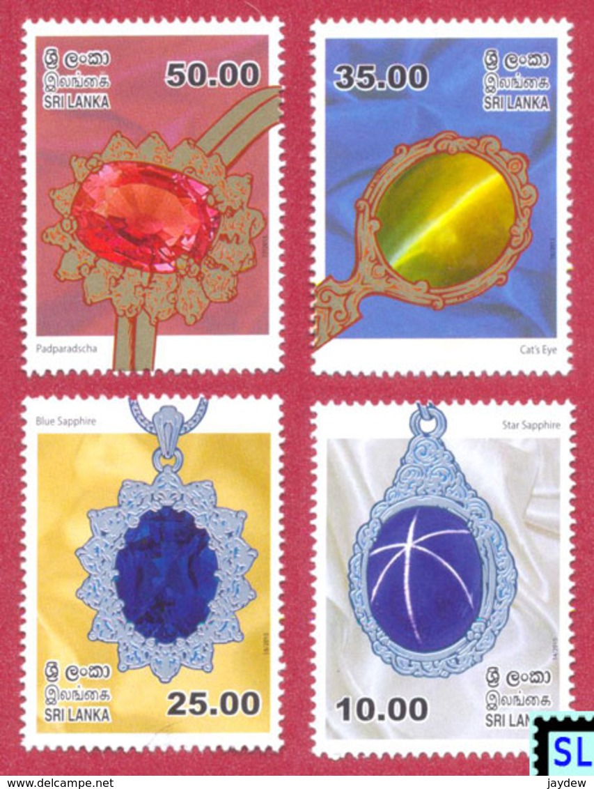 Sri Lanka Stamps 2015, Gems, MNH - Sri Lanka (Ceylon) (1948-...)