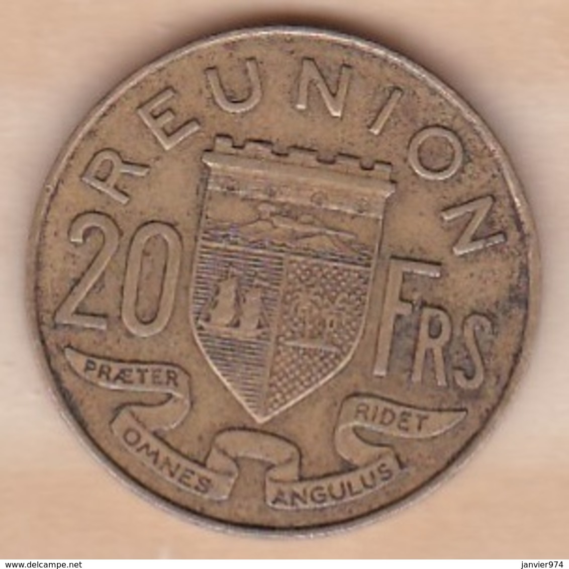 ILE DE LA REUNION. 20 FRANCS 1969 - Réunion