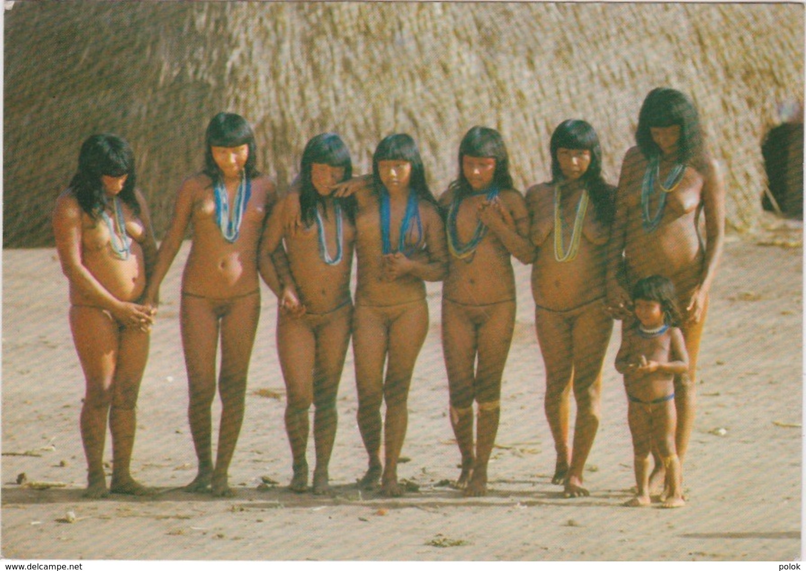 CPM BRASIL NATIVO - "Yamoricumà" Dance With Indian Women Wearing "uluri" (jeunes Filles Nues) - Amérique