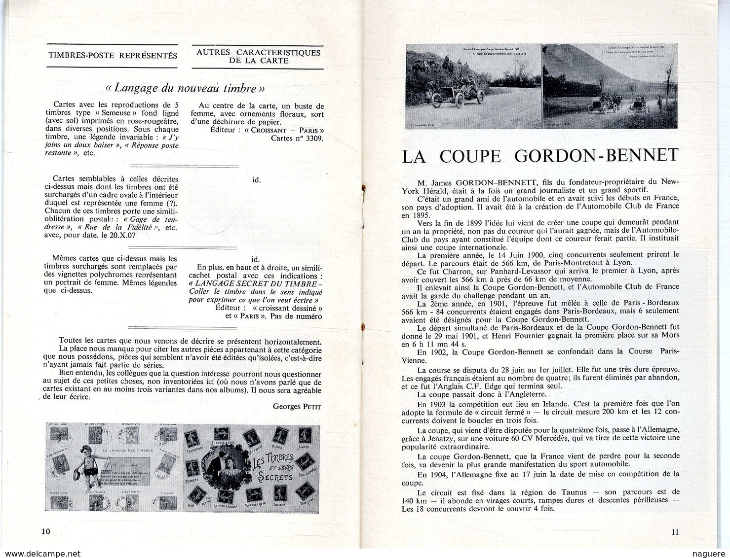 LE CARTOPHILE  MARS 1968  N° 8   -  16 PAGES ROBIDA LE GLOBE TROTTER GODON BENNET    Etc . - Français