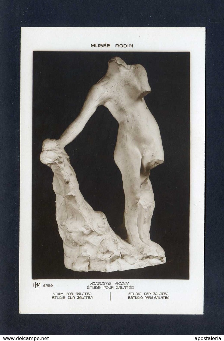 Auguste Rodin *Ètude Pour Galatée* Ed. Lapina & Fils Nº 6459. Nueva. - Esculturas