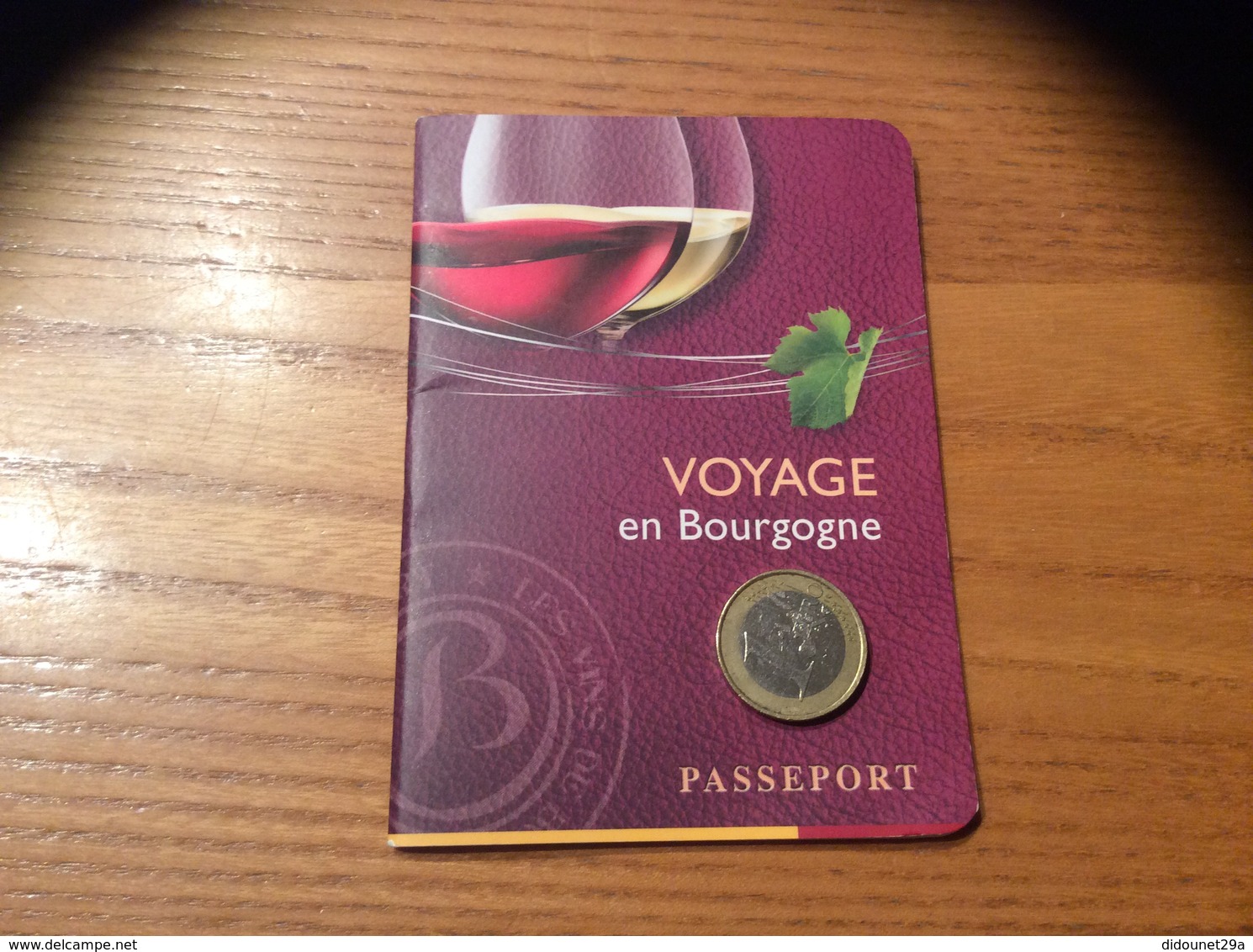 Livret Sur Le Vin, 25 Pages « VOYAGE En Bourgogne - PASSEPORT» - Autres & Non Classés