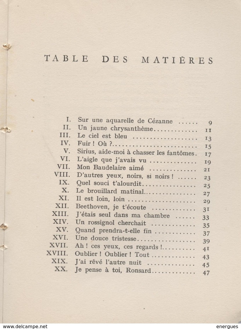 Sonnets Pour L'aube, Armand Godoy, Poésies, Autographe, Dédicace, 2 Docs, Livre + Carte De Visite,1949 - French Authors