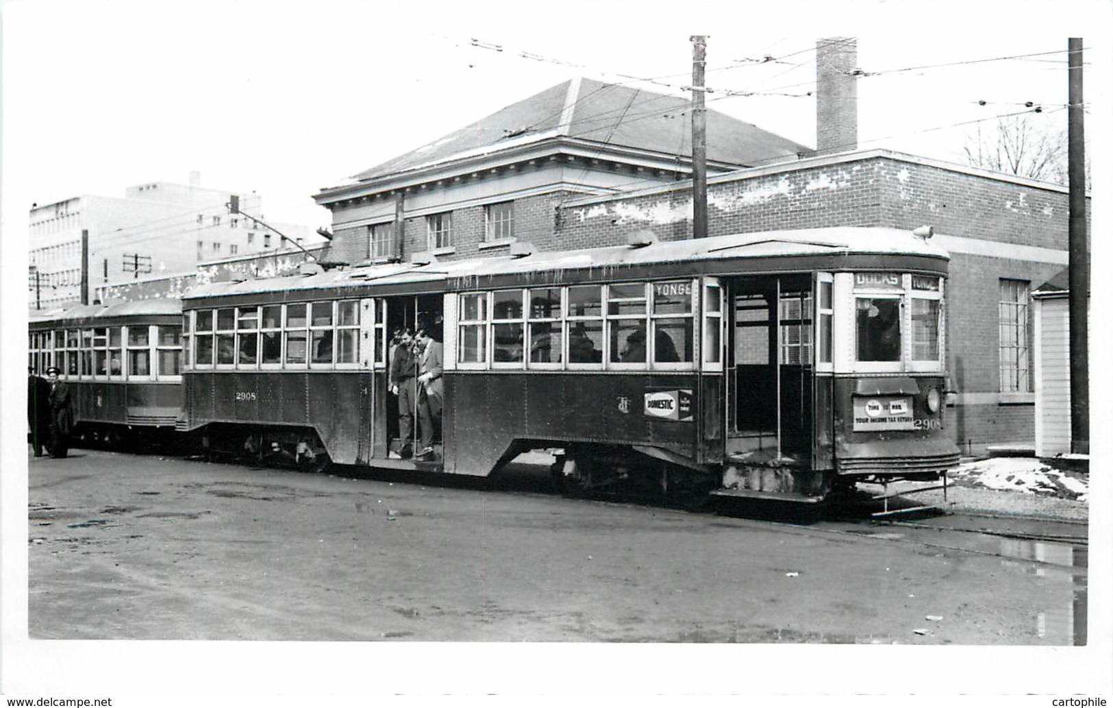 Canada - Photo Of A Tramway At TORONTO - Docks Circa 1958 - Toronto