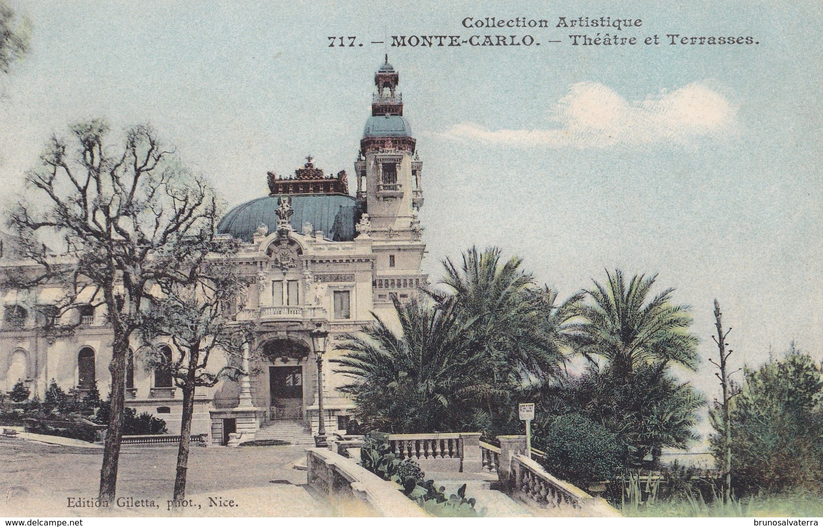 MONTE-CARLO - Théâtre Et Terrasses - Teatro De ópera