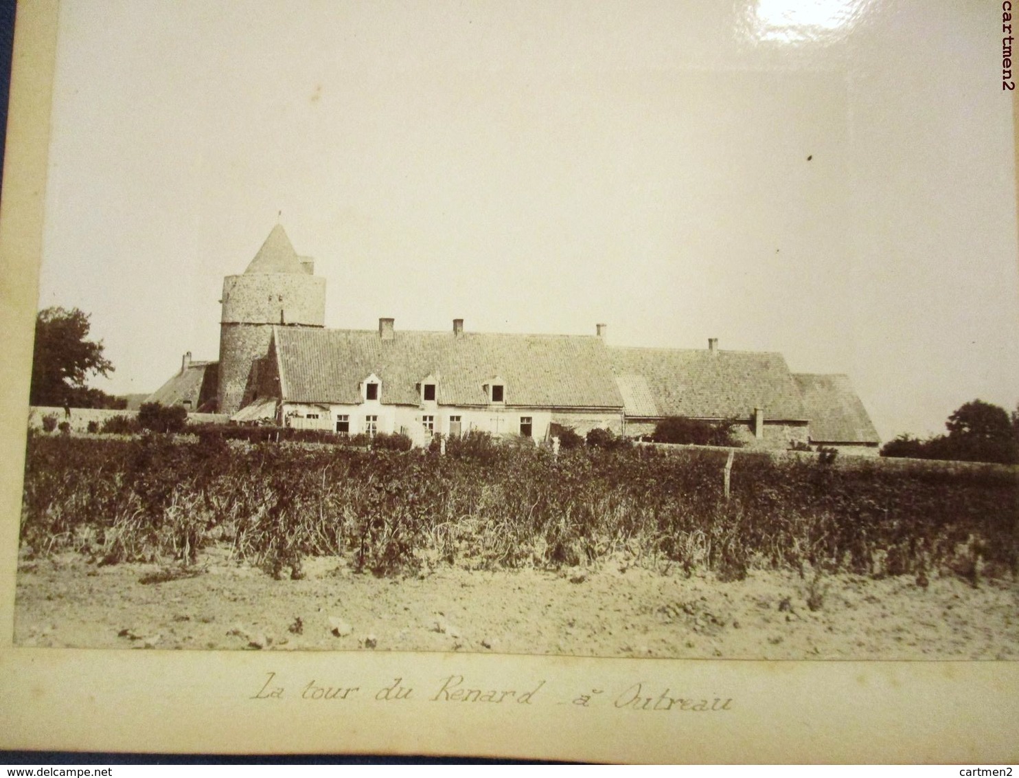 PHOTOGRAPHIE XIXeme : OUTREAU TOUR DU RENARD ET SAINT-ETIENNE-AU-MONT CARRIERES DE FER 62 PAS-DE-CALAIS - Altri & Non Classificati