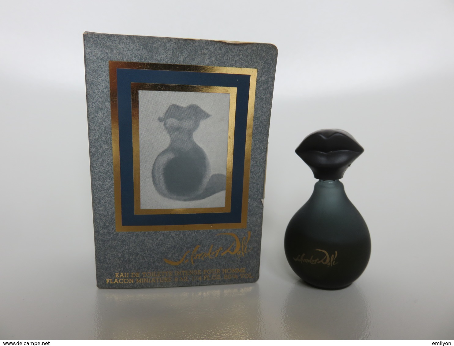 Salvador Dali - Eau De Toilette Intense Pour Homme - 8 ML - Miniatures Hommes (avec Boite)