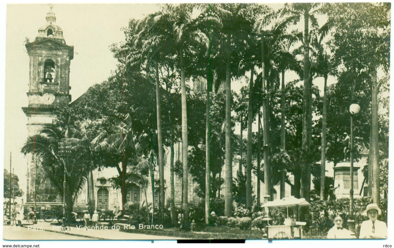 BRASIL Pará, Praça Visconde Do Rio Branco; Brazil - Belém