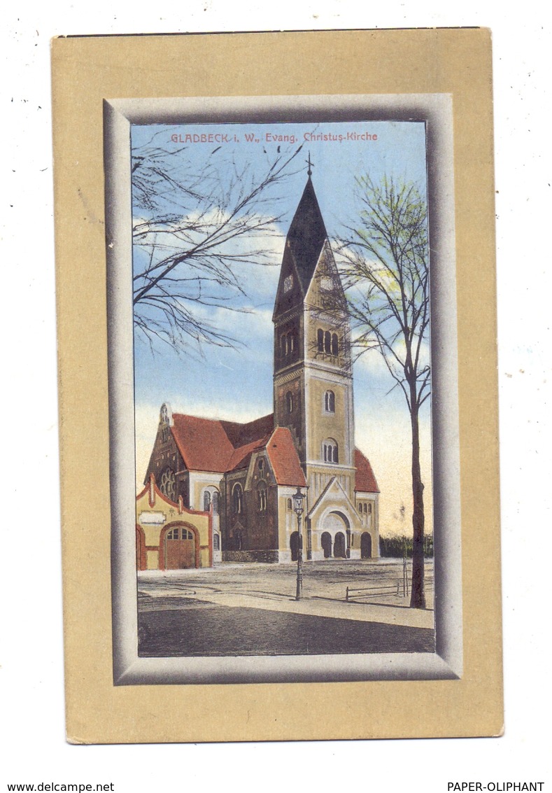 4390 GLADBECK, Evangelische Christus-Kirche, 20er Jahre - Gladbeck
