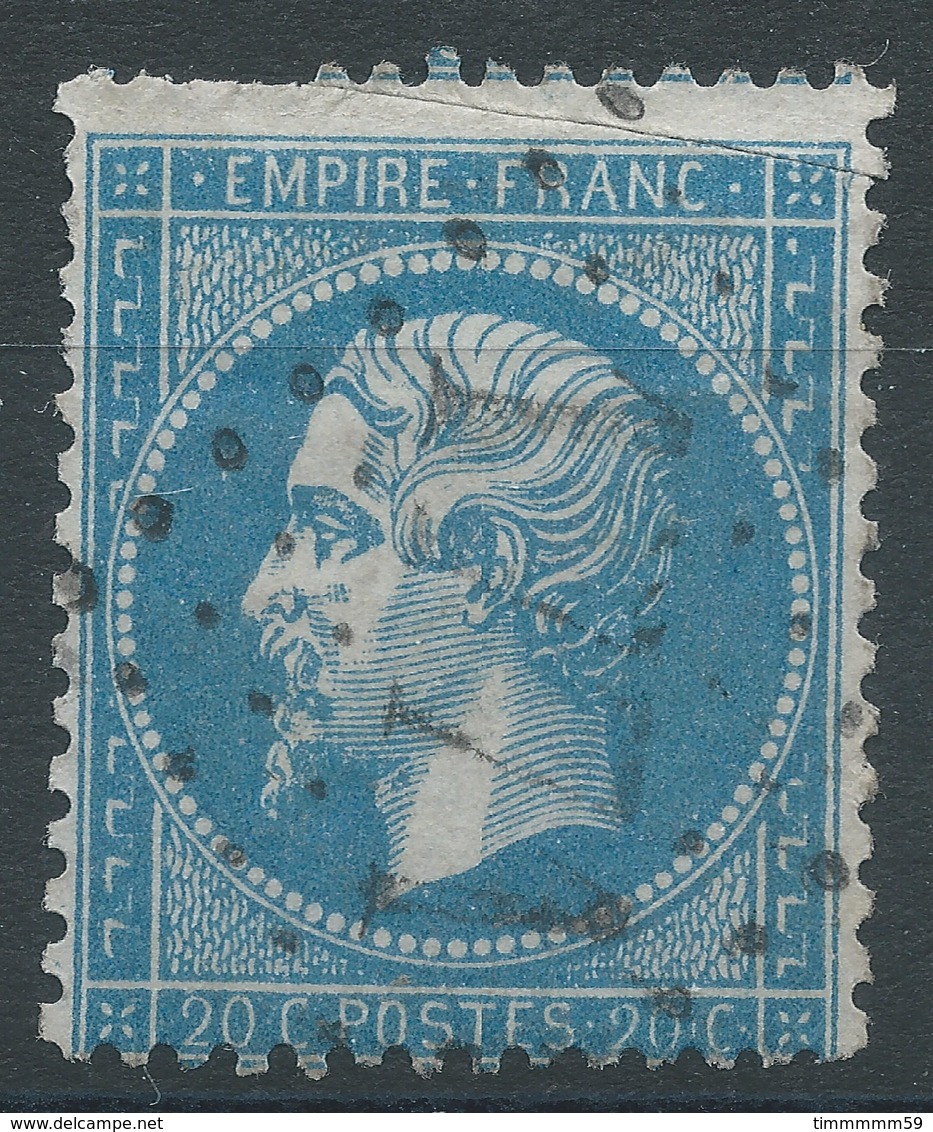 Lot N°45042  Variété/n°22, Oblit GC 1771 Gardonne, Dordogne (23), Ind 21 Ou Hayange, Moselle (55), Ind 6, Piquage - 1862 Napoléon III