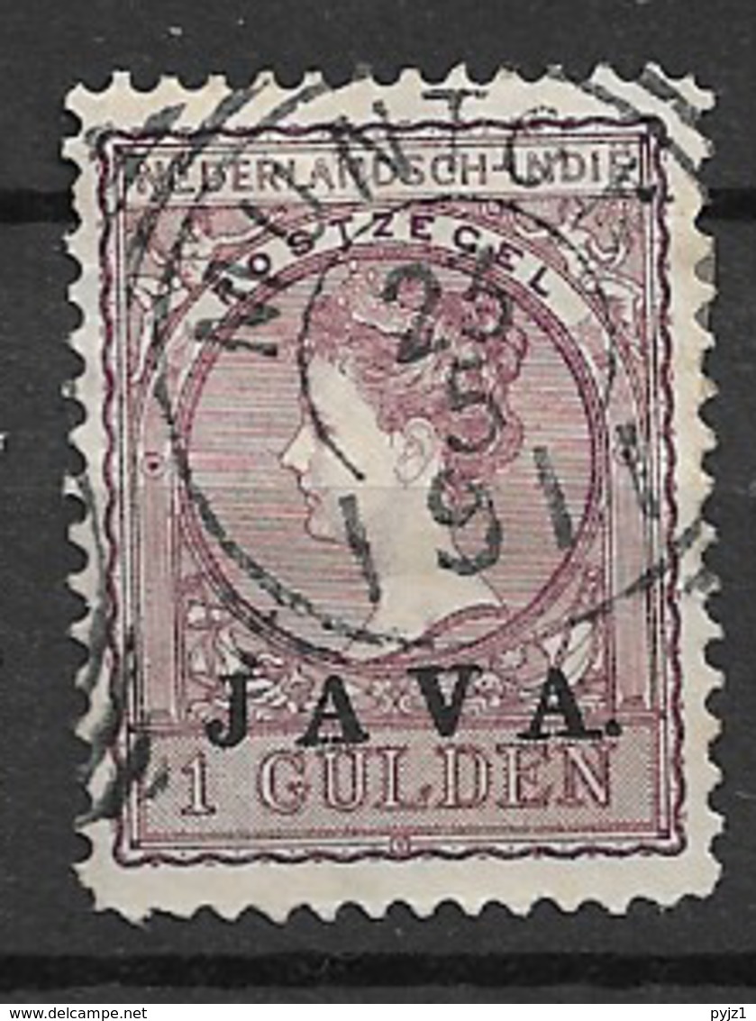 1908 USED Nederlands Indië "java" (stempel) - Indie Olandesi