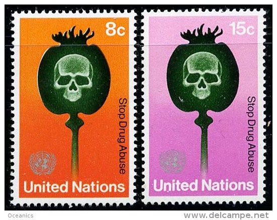 Nations Unies NY / United Nations NY (Scott 236-37)+ [**] - Neufs