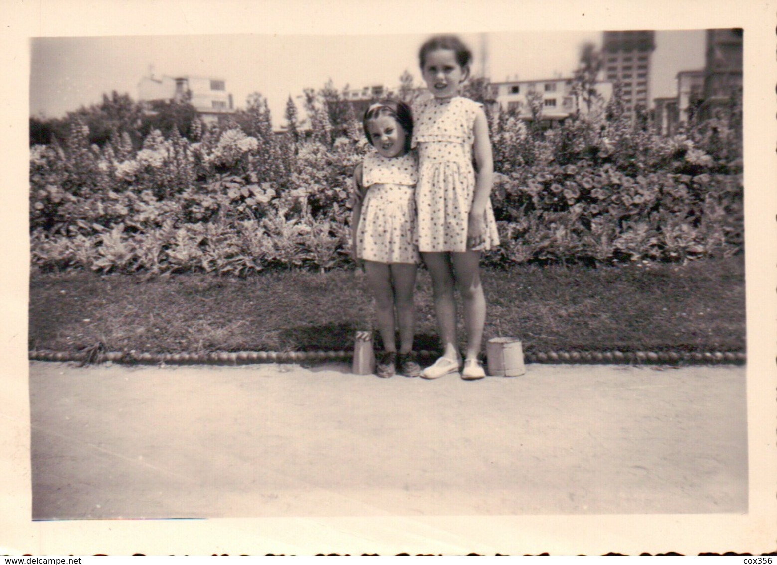 PHOTO 76 LE HAVRE 2 Petites Filles Dans Le SQUARE SAINT ROCH - Square Saint-Roch