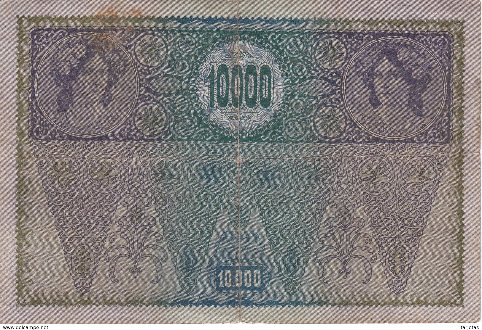 BILLETE DE AUSTRIA DE 10000 KRONEN  DEL AÑO 1918 (BANK NOTE) - Austria