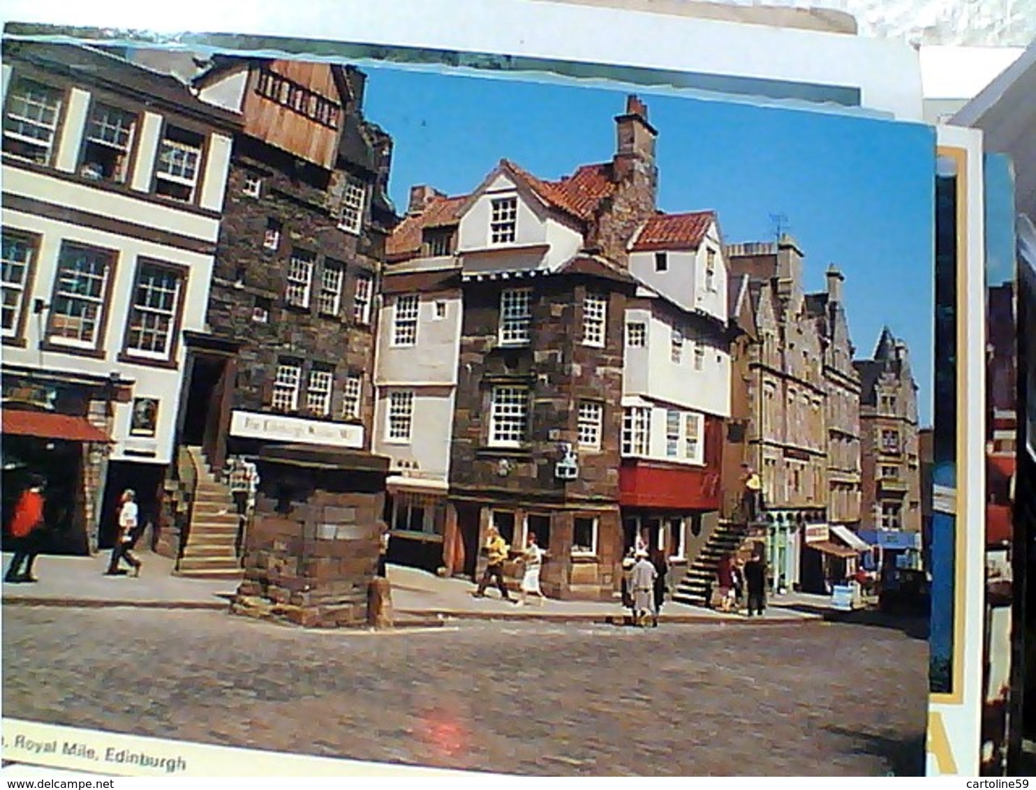 EDINBURG JOHN KNOX'S HOUSE THE ROYAL MILE  STAMP TIMBRE SELO 22 P  GX5764 - Midlothian/ Edinburgh