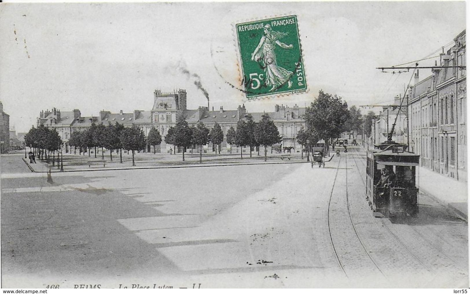 51-3- REIMS - LA PLACELUTON - TRAMWAY - Reims