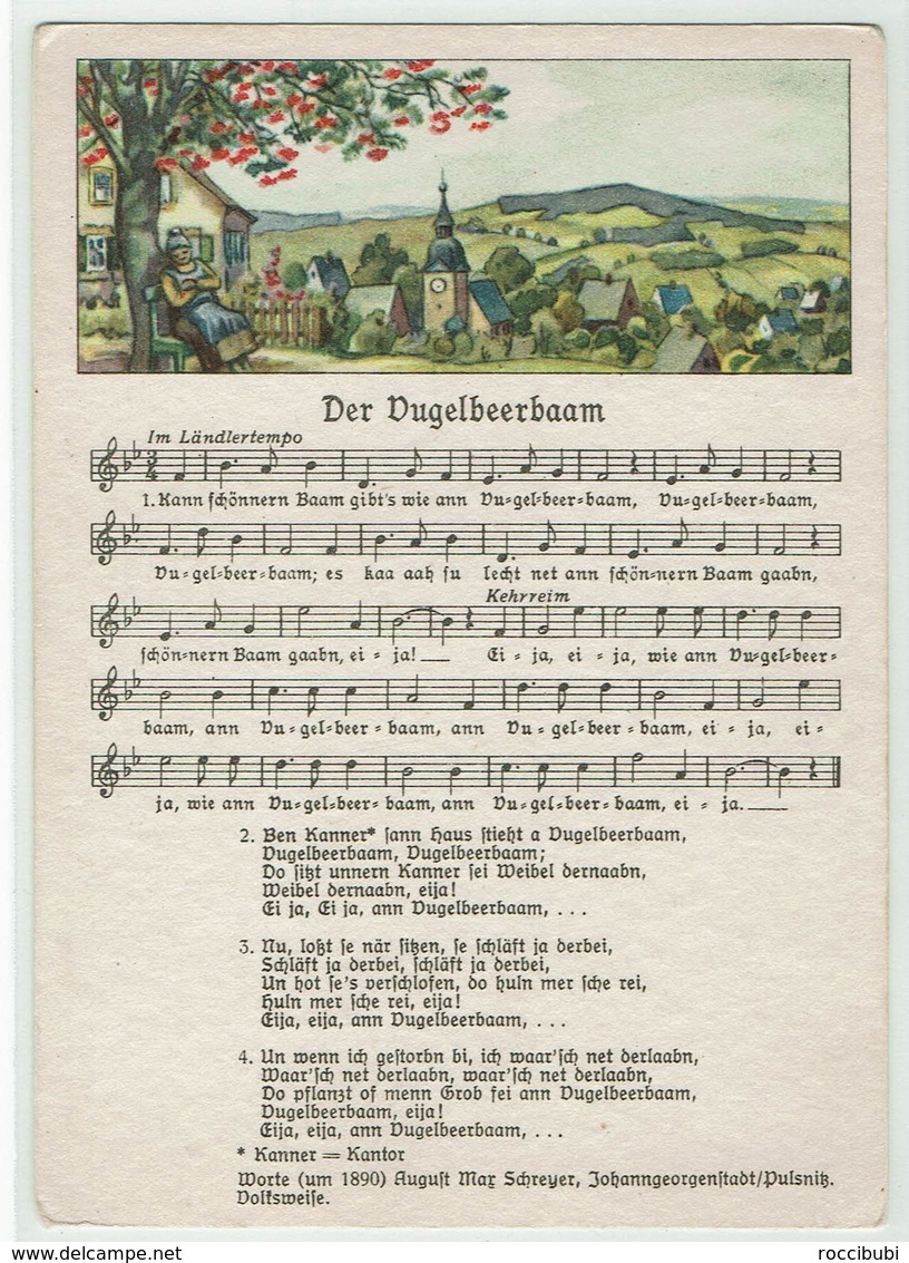 Liederkarte, August Mar Schreyer - Musique