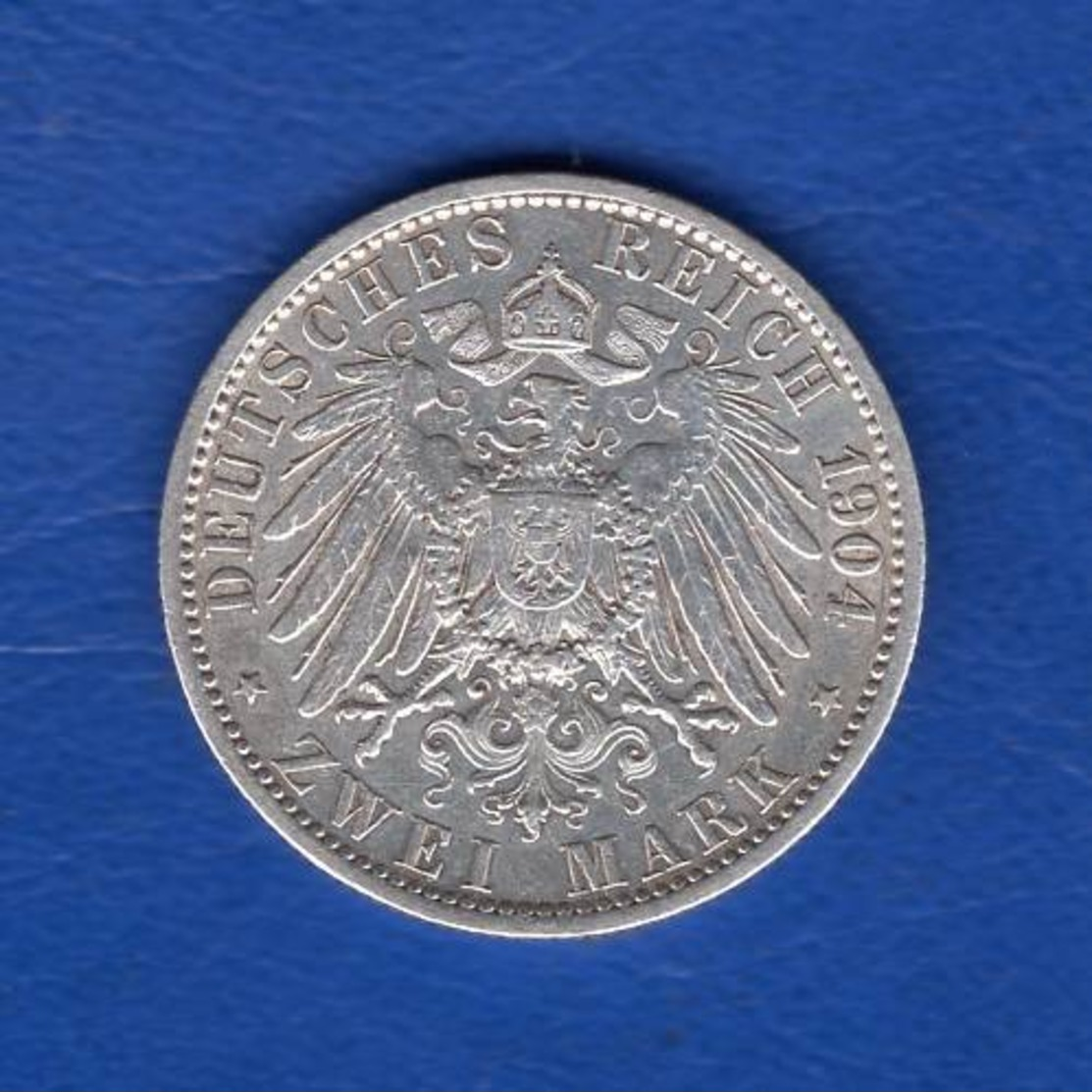 2  Mark  1904 Ttb - 2, 3 & 5 Mark Silver