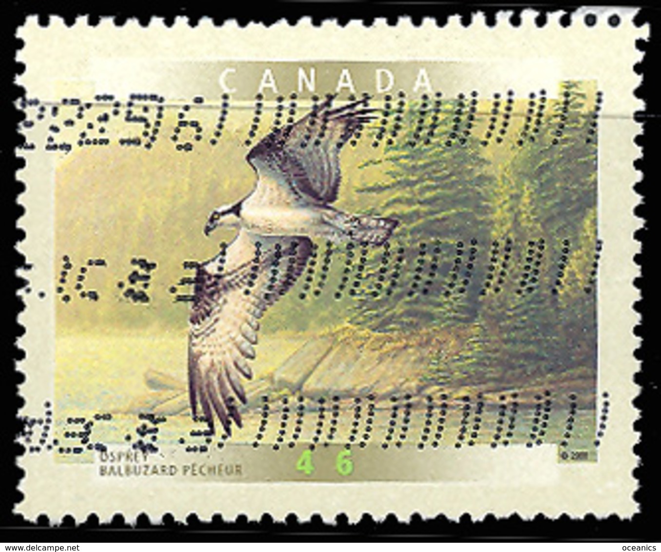 Canada (Scott No.1840 - Oiseaux Du Canada / Canadian Birds) (o) Perf. 12,5 X 13,1 Gommé - Used Stamps