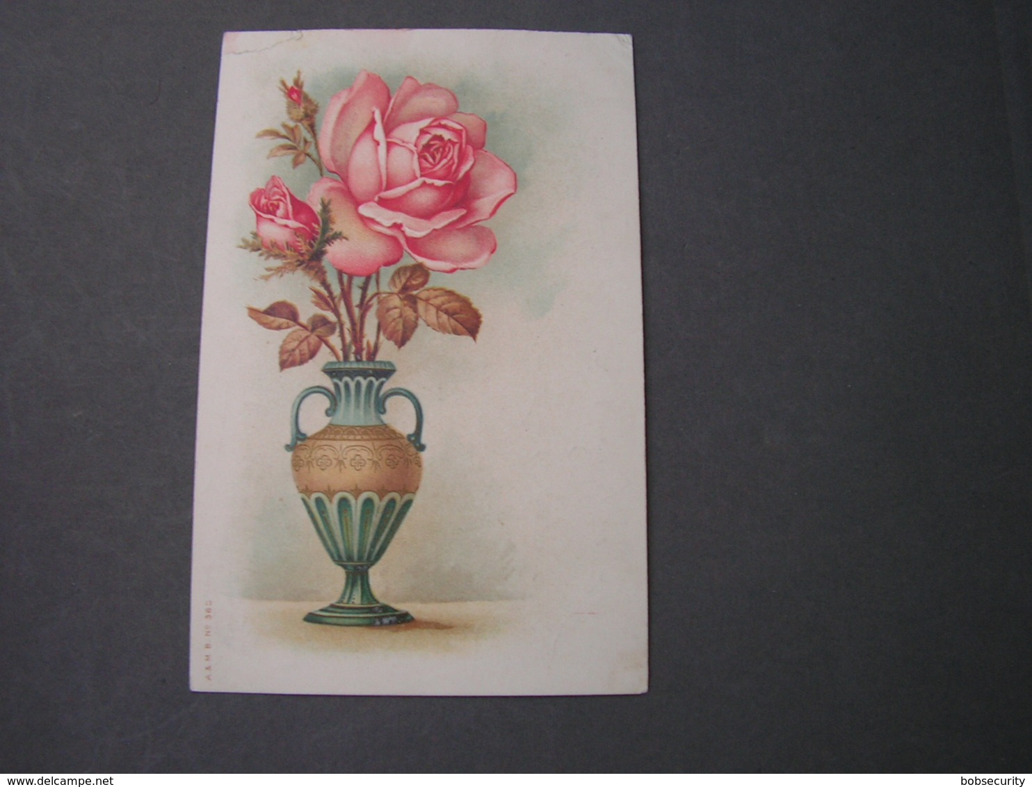 Rosen In Antike Vase ..Feldpost Ingolstadt Nach Aschaffenburg 1917 - Peintures & Tableaux