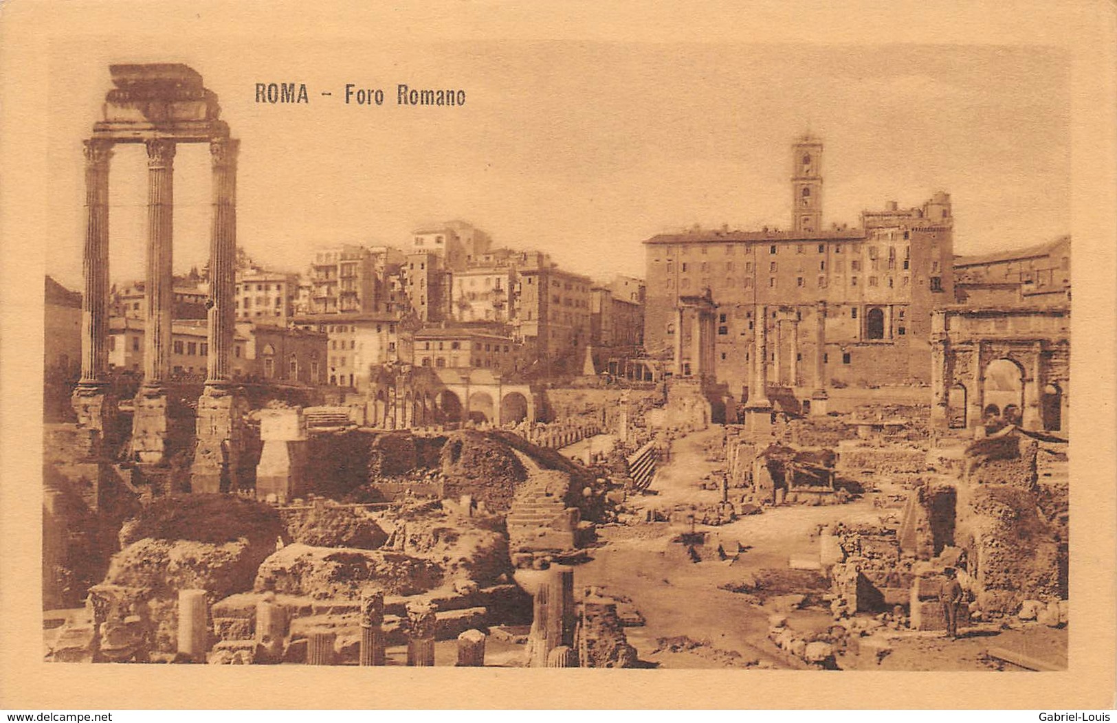 Roma  - Foro Romano - Carta Non Inviata - Altri Monumenti, Edifici